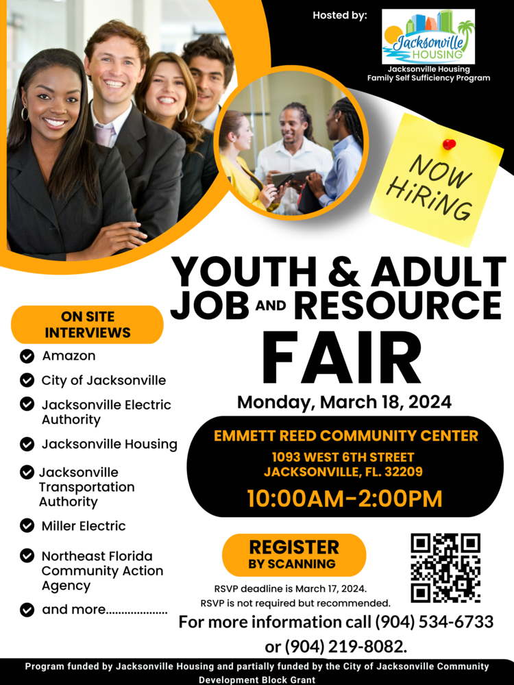 Information pertaining to the Job fair on march 18th, 2024
