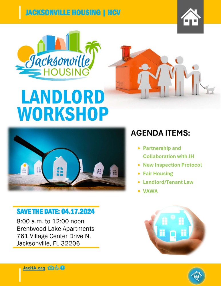 Jacksonville Housing LL Workshop Flyer