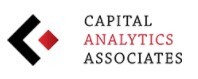 logo with V turned on it's side with diamond in middle Capital Analytics Associates