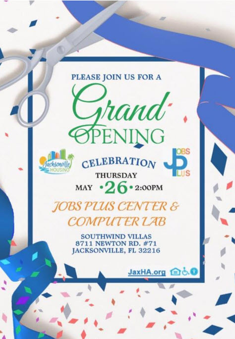 Jobs Plus Grand Opening May 26th 2022
